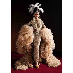 Light Gold Marsh Tapered Dress