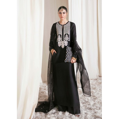 Black Marsh Long Shirt and Palazzo