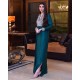 Brunswick Green Marsh Box Pleat Long Shirt