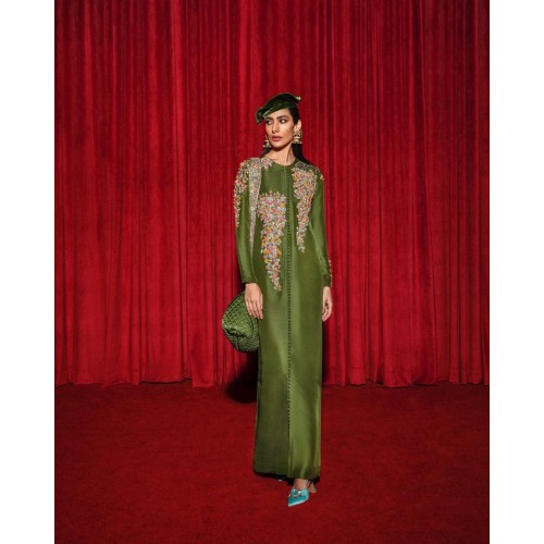 Avocado Marsh Front Open Long Shirt