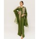 Avocado Marsh Front Open Long Shirt