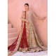 Sultry Beige Crocus Gown and Lehenga