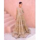 Sultry Beige Crocus Gown and Lehenga