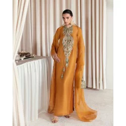 Tangerine Marsh Long Shirt and Pants