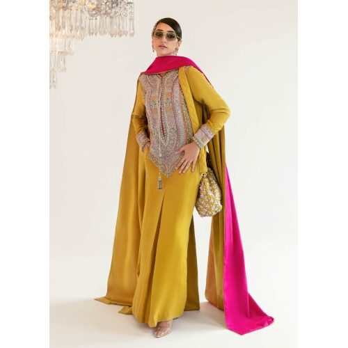 Goldenrod Marsh Box Pleat Shirt Goldenrod Marsh Box Pleat Shirt