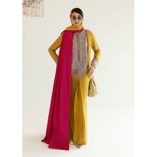 Goldenrod Marsh Box Pleat Shirt Goldenrod Marsh Box Pleat Shirt