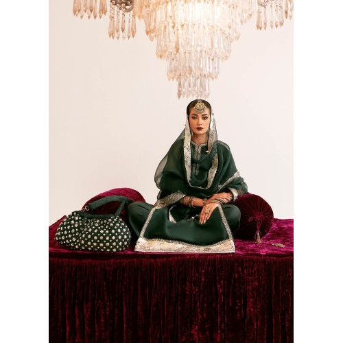 Dark Green Marsh Long Shirt and Palazzo Dark Green Marsh Long Shirt and Palazzo