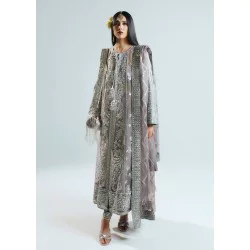 Manatee Gray Marsh Jacket with Chooridar Pajama