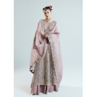 Soft Lilac Marsh Jacket and Lehenga Soft Lilac Marsh Jacket and Lehenga