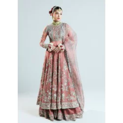 Deep Coral Marsh Pishwas and Sharara