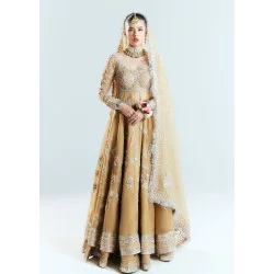 Dusty Gold Marsh Pishwas and Sharara