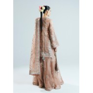 Mauve Gray Marsh Short Shirt and Sharara Mauve Gray Marsh Short Shirt and Sharara