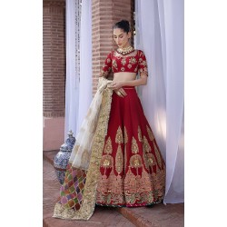 OU Crimson Julia Lehenga Choli