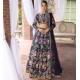 Dark Navy Blue Julia Lehenga Choli