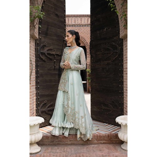 Mint Green Julia Sharara and Shirt