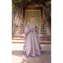 Lilac Julia Lehenga and Ruffled Dupatta