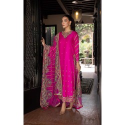 Deep Pink Julia Trousers Suit