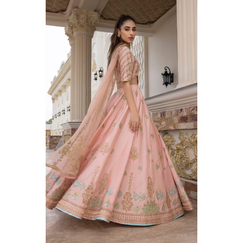Shell Pink Julia Lehenga Choli
