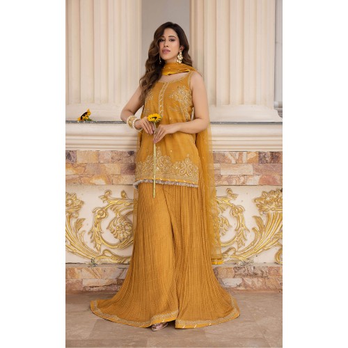 Harvest Gold Julia Sharara and Shirt Harvest Gold Julia Sharara and Shirt