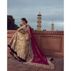 Light Orange Julia Lehenga