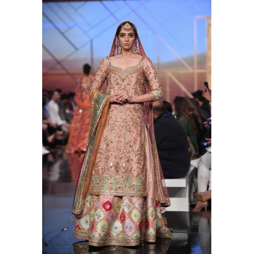 Peach Blossom Snapdragon Lehenga Peach Blossom Snapdragon Lehenga