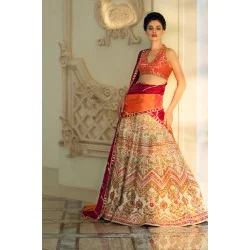 Pearl Snapdragon Lehenga Choli
