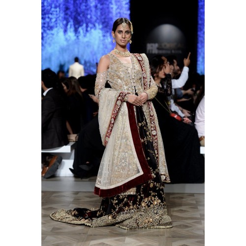Alabaster Snapdragon Jacket and Lehenga Alabaster Snapdragon Jacket and Lehenga