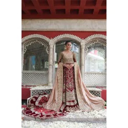 Big Dip O'Ruby Snapdragon Pishwas and Farshi Lehenga