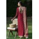 Antique Ruby Snapdragon Shalwar Kameez Suit