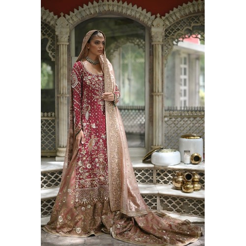 Antique Ruby Snapdragon Lehenga Antique Ruby Snapdragon Lehenga
