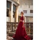 Barn Red Snapdragon Lehenga Choli