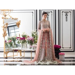 Rose Ombre Snapdragon Gown and Lehenga
