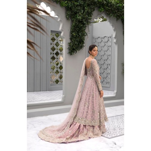 Orchid Pink Snapdragon Pishwas and Lehenga Orchid Pink Snapdragon Pishwas and Lehenga