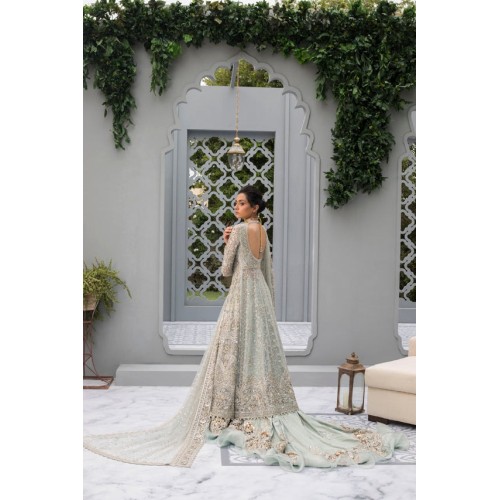 Opal Snapdragon Pishwas and Lehenga