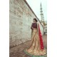 Black and Almond Snapdragon Choli Lehenga