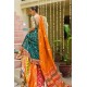 Teal Snapdragon Pishwas and Lehenga Teal Snapdragon Pishwas and Lehenga