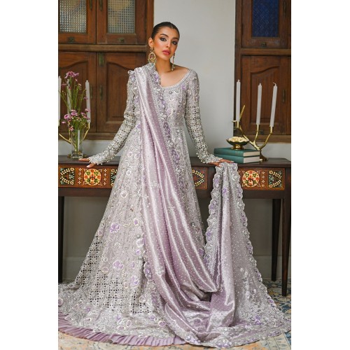 Languid Lavender Snapdragon Pishwas