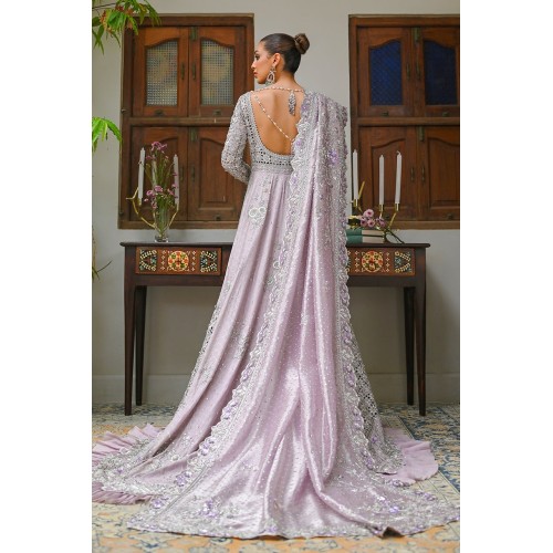 Languid Lavender Snapdragon Pishwas