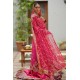 Hollywood Cerise Snapdragon Pishwas and Lehenga