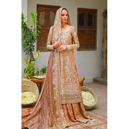 Bronze Snapdragon Lehenga