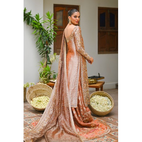 Bronze Snapdragon Lehenga
