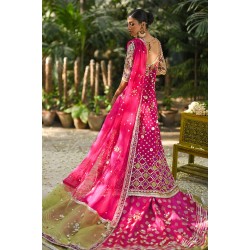 Hot Pink Snapdragon Lehenga