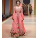 Light Salmon Pink Jazmine Gown and Gharara