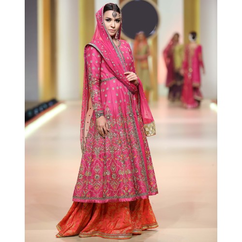 French Rose Jazmine Gown and Sharara