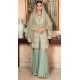 Tea Green Jazmine Gharara