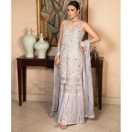 Pale Purple Jazmine Gharara Pale Purple Jazmine Gharara