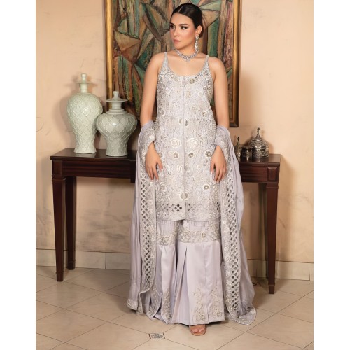 Pale Purple Jazmine Gharara Pale Purple Jazmine Gharara