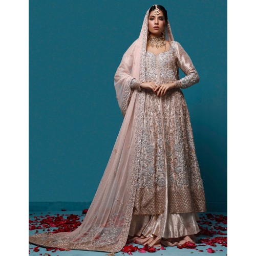 Misty Rose Jazmine Lehenga