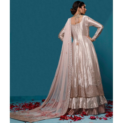 Misty Rose Jazmine Lehenga