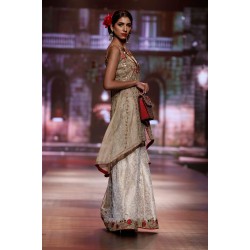 Light Gold Jazmine High-Low Hem Shirt